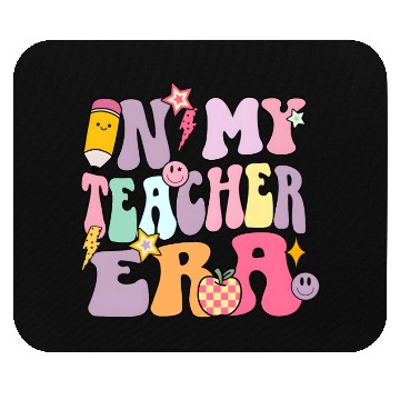 Discover In my Teacher Era Mouse Pads