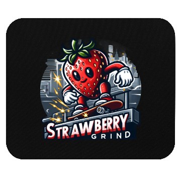 Discover Strawberry Grind – Skater Berry Mouse Pads