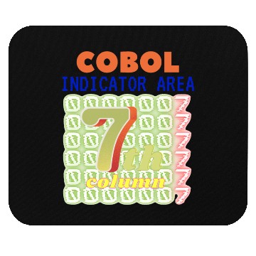 Discover Indicator Area in Cobol Programming Mouse Pads