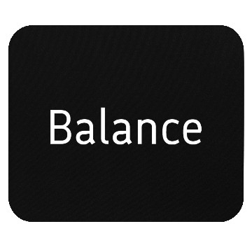Discover Balance: Simple and Inspiring Design Mouse Pads
