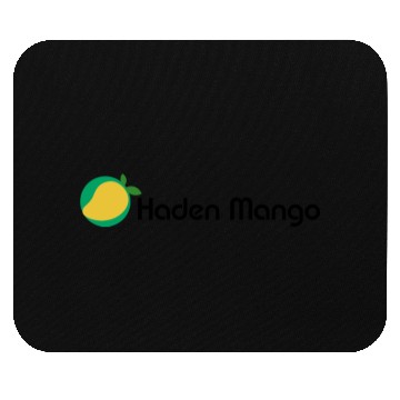 Discover Green Mango Logo Design Mouse Pads