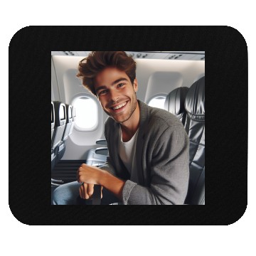 Discover Boy Flying Solo Mouse Pads