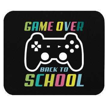 Discover Game Over Back To School Mouse Pads
