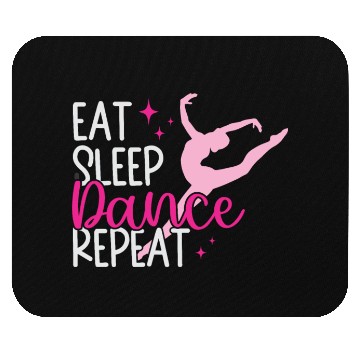Discover Eat Sleep Dance Repeat Dancer Lover Mouse Pads