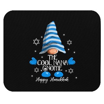 Discover The Nana Gnome Funny Family MatchingGroup Hanukkah Mouse Pads