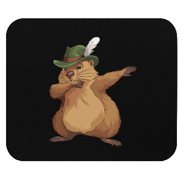 Discover Groundhog Marmot for a Marmot lover groundhog fan Mouse Pads