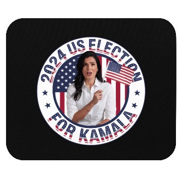 Discover 2024 US election for Kamala Mouse Pads