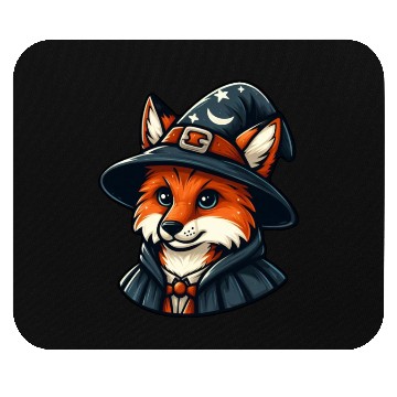 Discover Magical Fox - Wizard Fantasy Mouse Pads