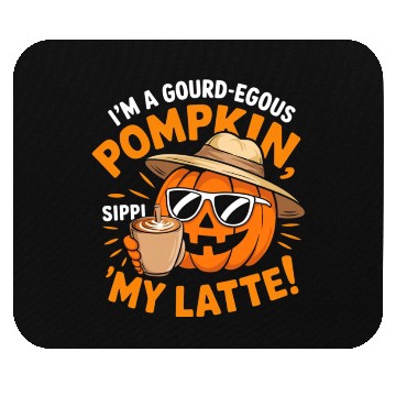Discover Pumpkin Spice Latte, Retro It's Fall Y'all Mouse Pads