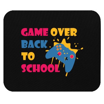 Discover Game Over Back To School Funny Student Mouse Pads
