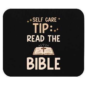 Discover Self Care Tip Read The Bible 4 Mouse Pads