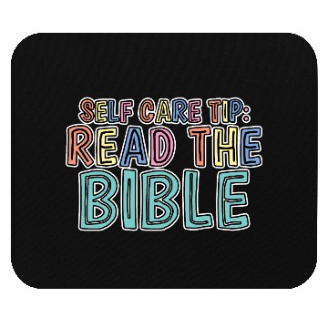 Discover Self Care Tip Read The Bible 2 Mouse Pads