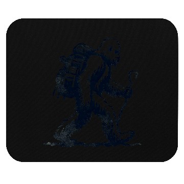 Discover Bigfoot Hiking Lover Funny Design Mouse Pads