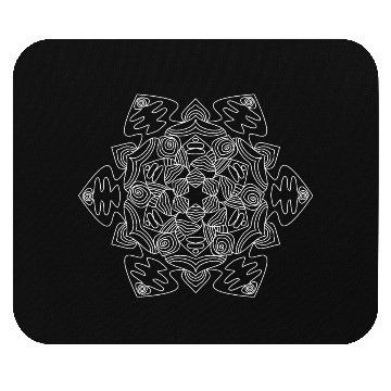 Discover Design a unique mandala Mouse Pads