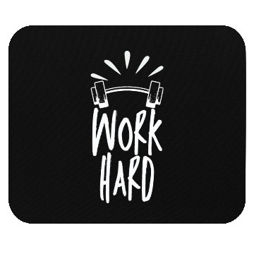 Discover work hard Mouse Pads