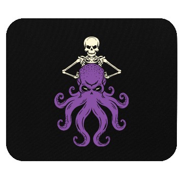 Discover Octopus Skeleton Mouse Pads