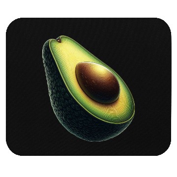 Discover Avocado food art vegan design Mouse Pads
