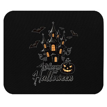 Discover Welcome To Halloween | by Asarteon Mouse Pads