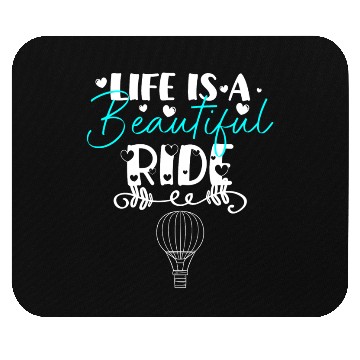 Discover Hot Air Balloon Company Fire Adventure Mouse Pads