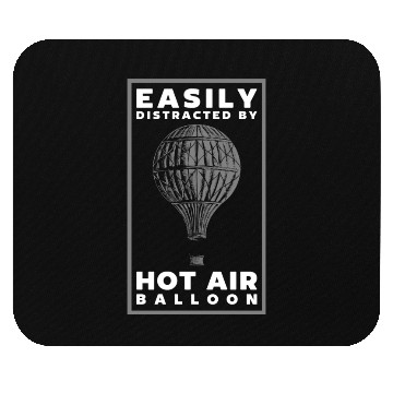 Discover Hot Air Balloon Clouds Sport Mouse Pads