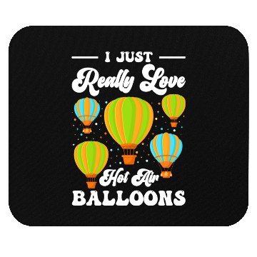 Discover Hot Air Balloon Company Driving Adventure Mouse Pads