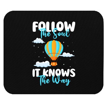 Discover Balloon Flying Clouds Sport Mouse Pads