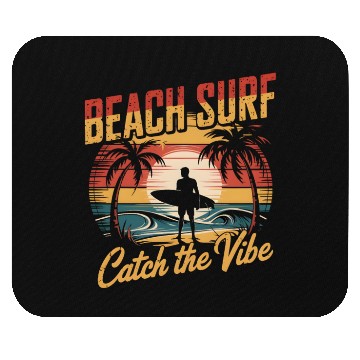 Discover Beach Surf Mouse Pads
