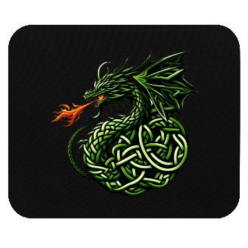 Discover Celtic Dragon Knot Mouse Pads