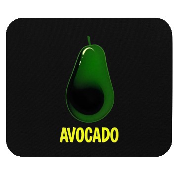 Discover Avocado food art vegan design 10 Mouse Pads
