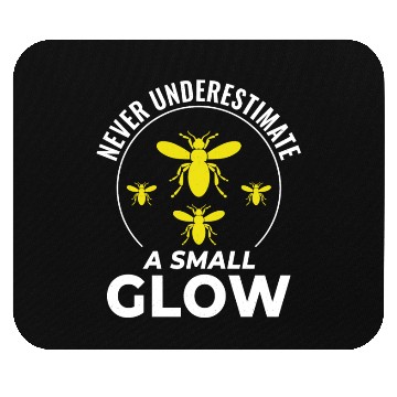 Discover Fireflies Firefly Lightning Bug Insect Collector Mouse Pads