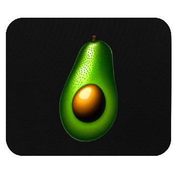 Discover Avocado food art vegan design 7 Mouse Pads
