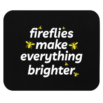 Discover Fireflies Firefly Lightning Bug Insect Collector Mouse Pads