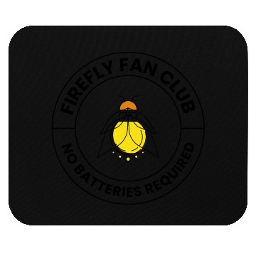 Discover Fireflies Firefly Lightning Bug Insect Collector Mouse Pads