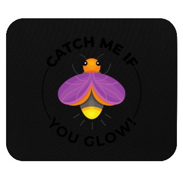 Discover Fireflies Firefly Lightning Bug Insect Collector Mouse Pads