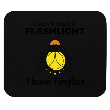 Discover Fireflies Firefly Lightning Bug Insect Collector Mouse Pads