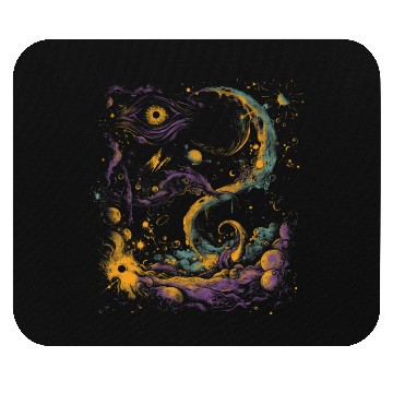 Discover Weirdcore Aesthetic Cosmic Space Dreamcore Creepy Mouse Pads