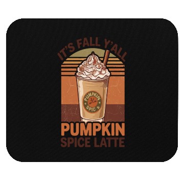 Discover Pumpkin spice Mouse Pads