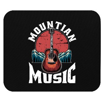 Discover Bluegrass Music Mountain Music String Instrument Mouse Pads