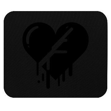 Discover Heart broken hearts vector path15 Mouse Pads