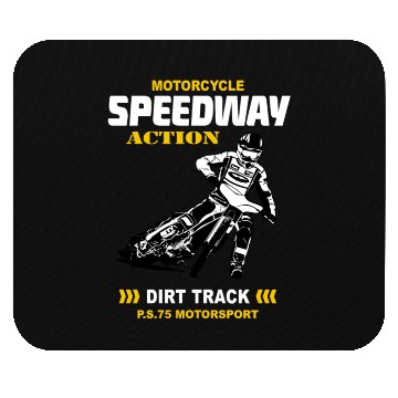 Discover Motorcycle Speedway Racing Mouse Pads