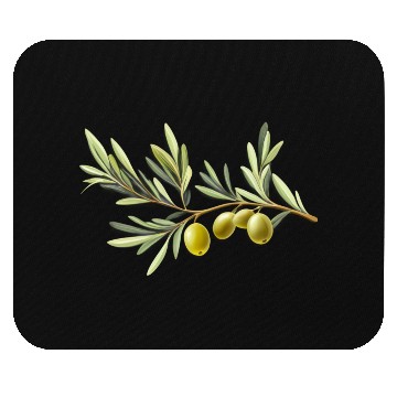 Discover Olive Branch Mouse Pads