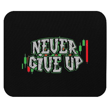 Discover never give up Mouse Pads