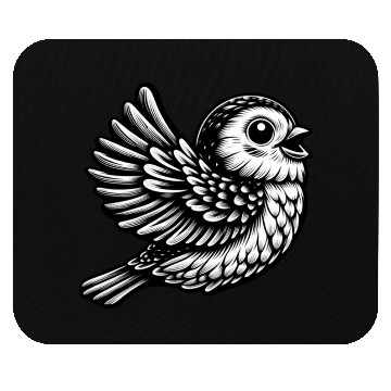 Discover Majestic Freedom Sparrow Mouse Pads