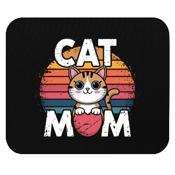Discover Cat Mom Mouse Pads