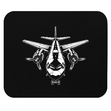 Discover Aircraft Sketch Mouse Pads