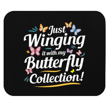Discover Butterfly Butterflies Insect Collector Entomology Mouse Pads