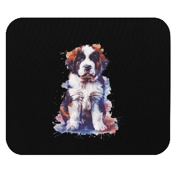 Discover Saint Bernard Mouse Pads