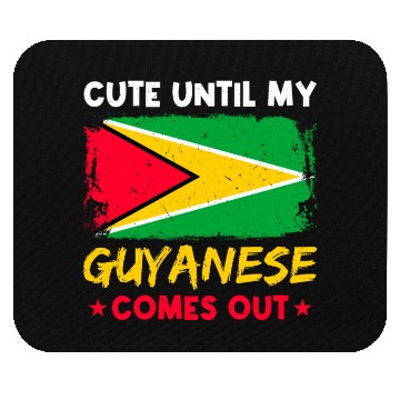 Discover Guyana Pride Guyanese Roots Georgetown Love Mouse Pads