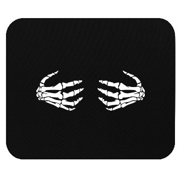 Discover Skeleton Hand Mouse Pads, Funny Halloween