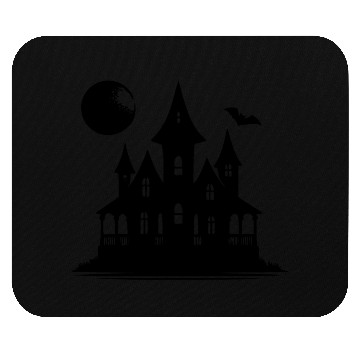 Discover Full Moon Halloween Midnight Children's Haunted Mouse Pads